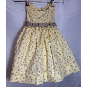 Baby Girl 12M Easter Spring Holiday Photo Dress Floral Cottagecore